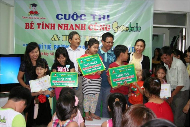 SUPERBRAIN ĐÀ NẴNG TỔ CHỨC CUỘC THI “BÉ TÍNH NHANH CÙNG SUPERBRAIN”
