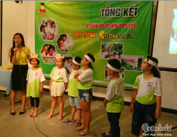 LỄ TỔNG KẾT KHÓA HÈ 2017 SUPERBRAIN QUẬN 2 THE VISTA VÀ SUPERBRAIN BÌNH THẠNH