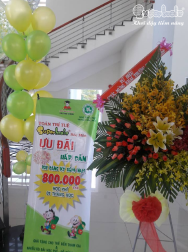 SUPERBRAIN HÓC MÔN – TƯNG BỪNG KHAI TRƯƠNG