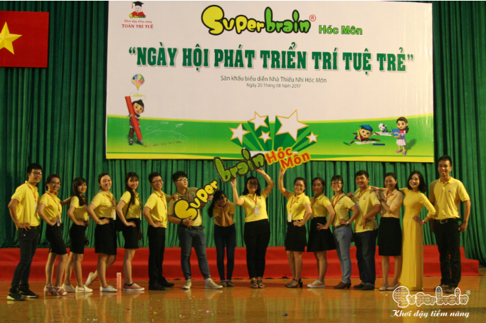 SUPERBRAIN HÓC MÔN – TƯNG BỪNG KHAI TRƯƠNG