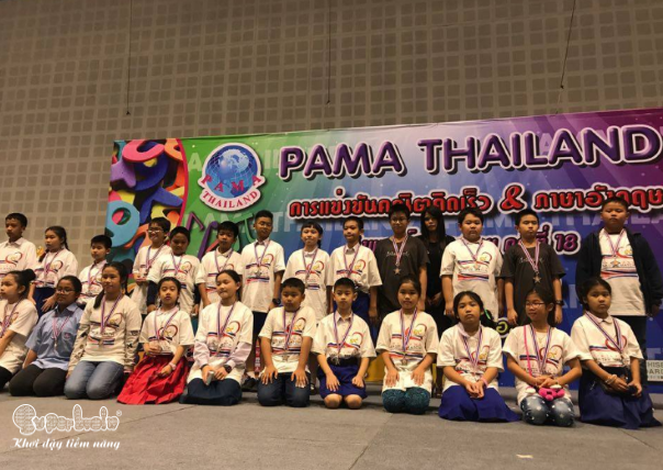 TOÁN TRÍ TUỆ SUPERBRAIN – CUỘC THI QUỐC TẾ THÁI LAN 2017