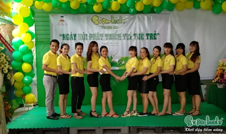 SUPERBRAIN THUẬN AN BÌNH DƯƠNG TƯNG BỪNG KHAI TRƯƠNG