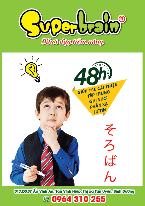 CHÀO MỪNG CƠ SỞ SUPERBRAIN TÂN UYÊN