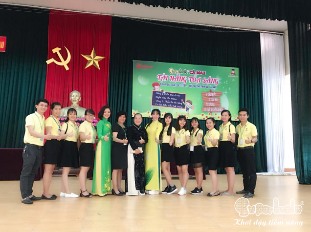 “TÀI NĂNG TỎA SÁNG” CÙNG SUPERBRAIN CÀ MAU