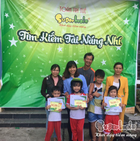 TÌM KIẾM TÀI NĂNG NHÍ CÙNG SUPERBRAIN NINH THUẬN