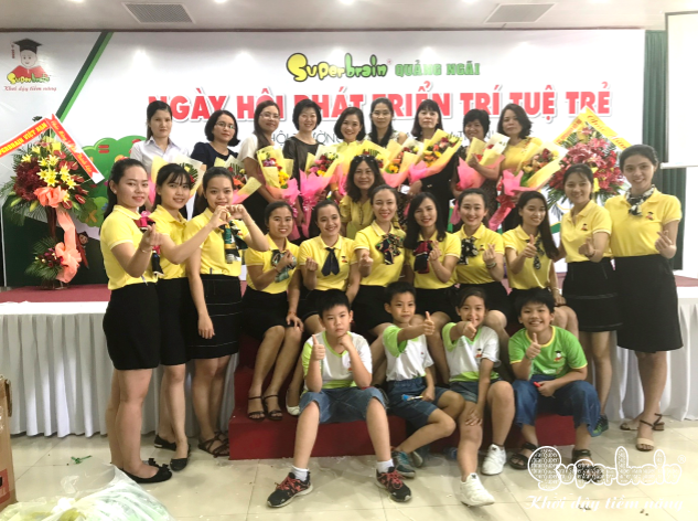 SUPERBRAIN QUẢNG NGÃI NGÀY HỘI PHÁT TRIỂN TRÍ TUỆ TRẺ
