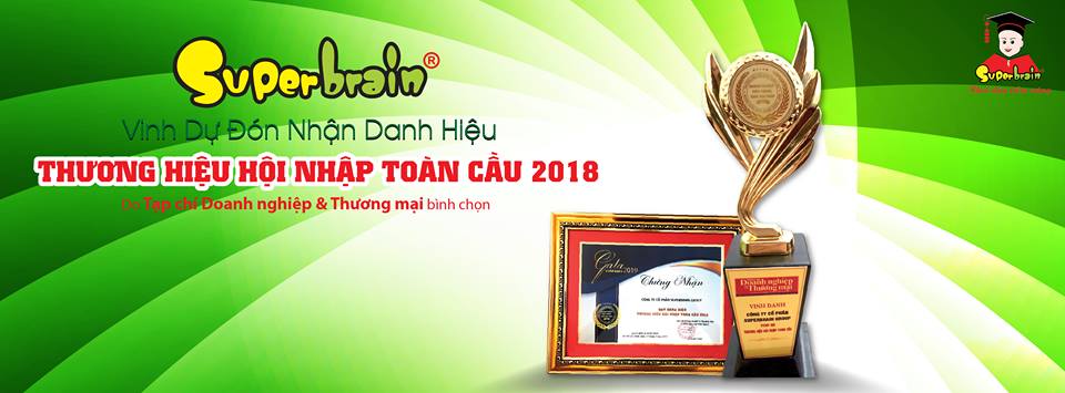 Toán trí tuệ Superbrain giúp trẻ phát triển vượt bậc về tư duy và sáng tạo