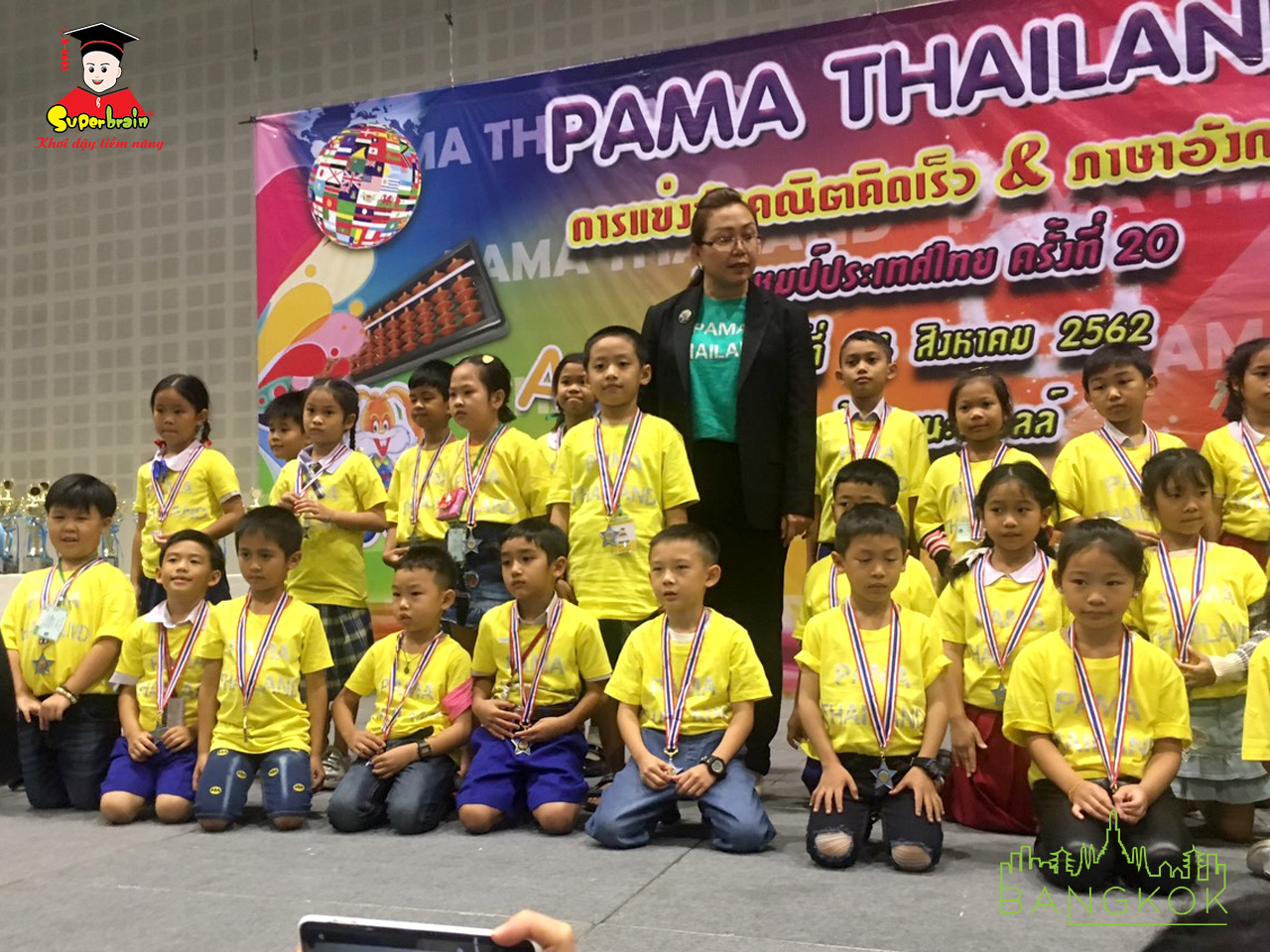 SUPERBRAIN VIỆT NAM THAM DỰ “CUỘC THI TOÁN TRÍ TUỆ THÁI LAN 2019”