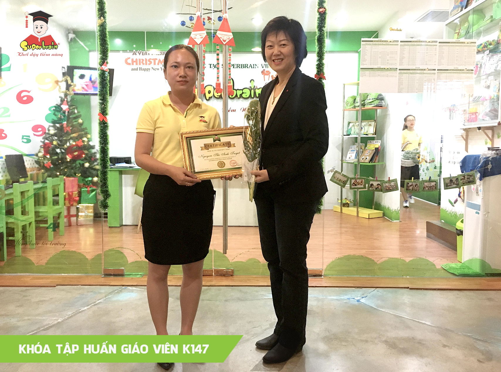 TOÁN TRÍ TUỆ SUPERBRAIN - KHÓA TẬP HUẤN GIÁO VIÊN K147