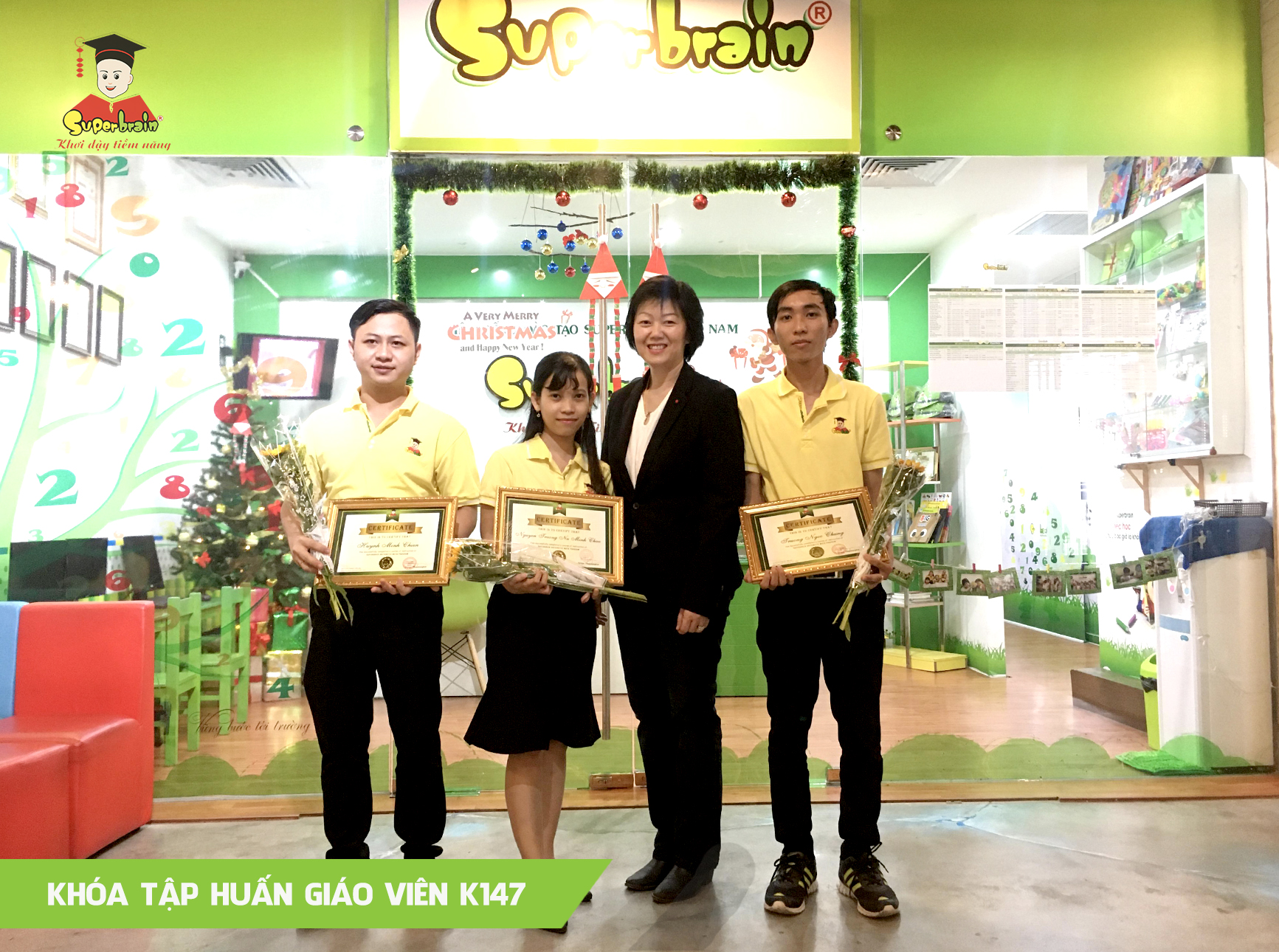 TOÁN TRÍ TUỆ SUPERBRAIN - KHÓA TẬP HUẤN GIÁO VIÊN K147