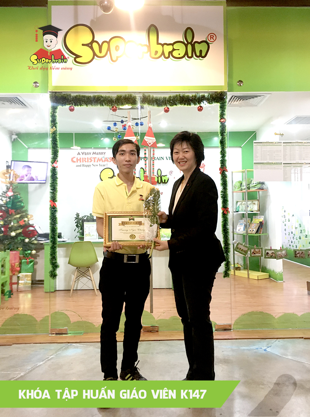 TOÁN TRÍ TUỆ SUPERBRAIN - KHÓA TẬP HUẤN GIÁO VIÊN K147