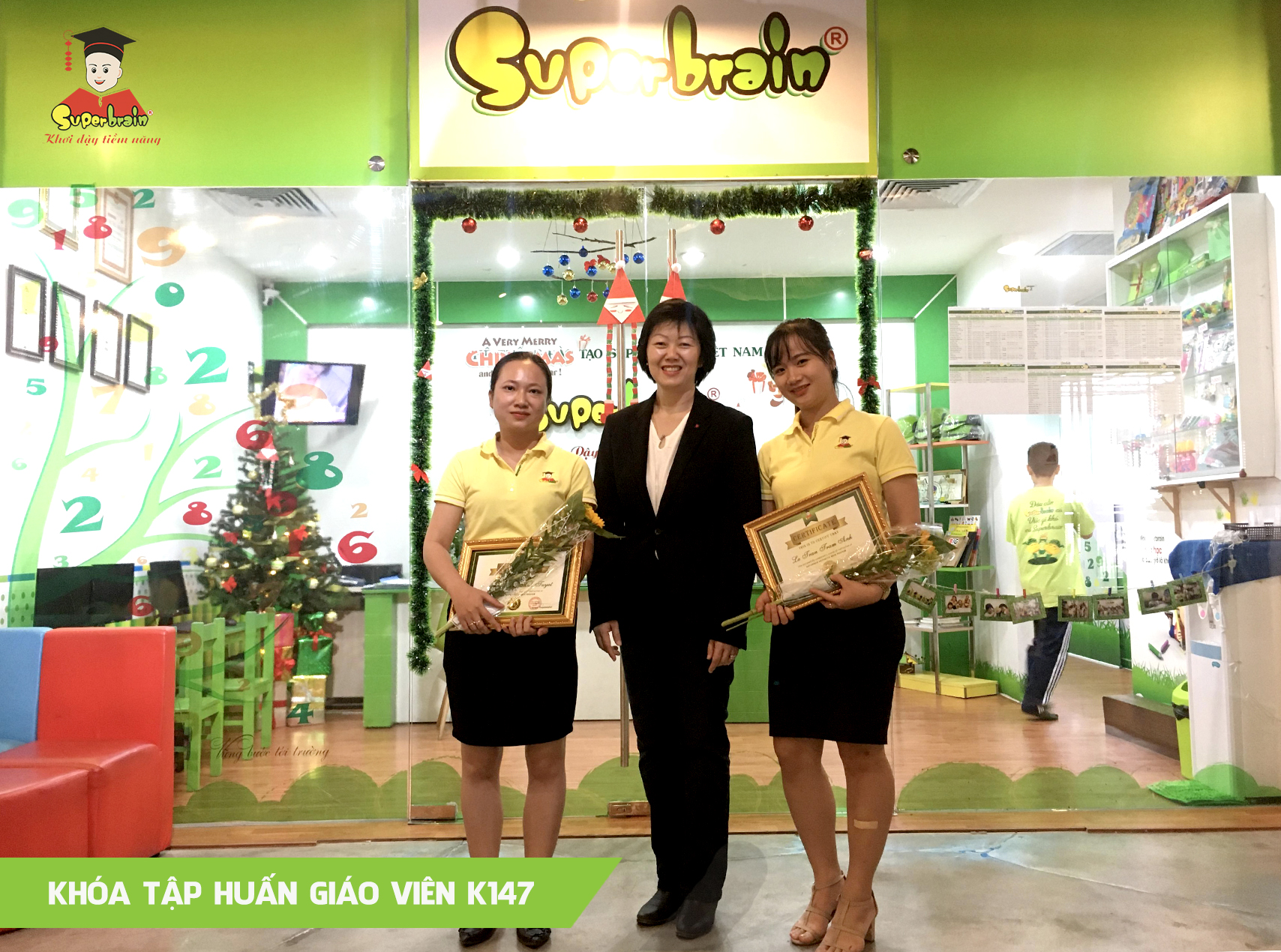 TOÁN TRÍ TUỆ SUPERBRAIN - KHÓA TẬP HUẤN GIÁO VIÊN K147