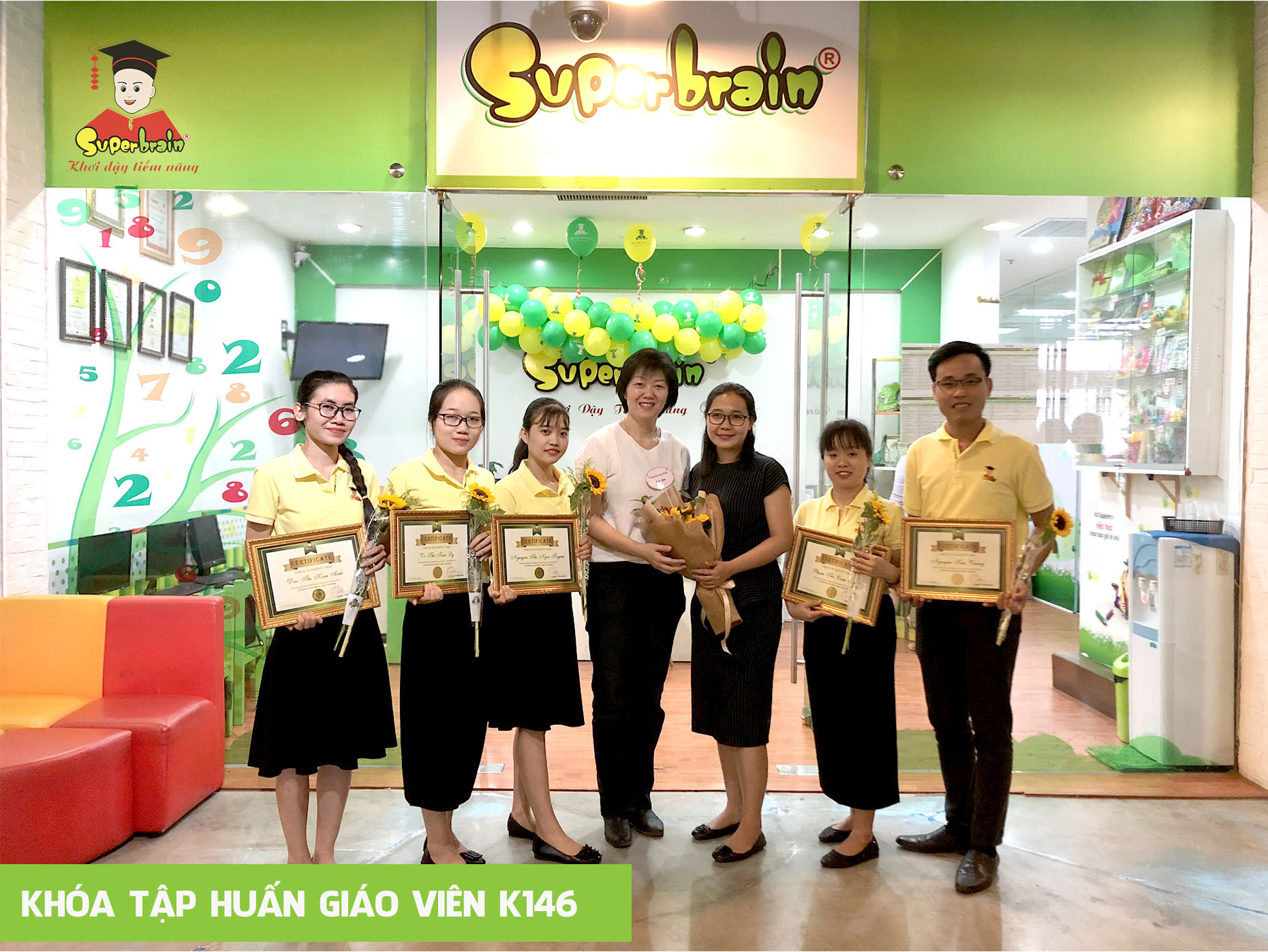 TOÁN TRÍ TUỆ SUPERBRAIN - KHÓA TẬP HUẤN GIÁO VIÊN K146