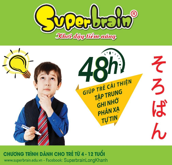 SUPERBRAIN VIỆT NAM – CHÀO MỪNG CƠ SỞ SUPERBRAIN LONG KHÁNH