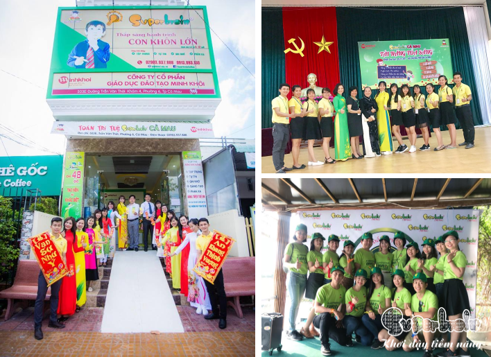 CHÚC MỪNG SUPERBRAIN CÀ MAU TRÒN MỘT TUỔI