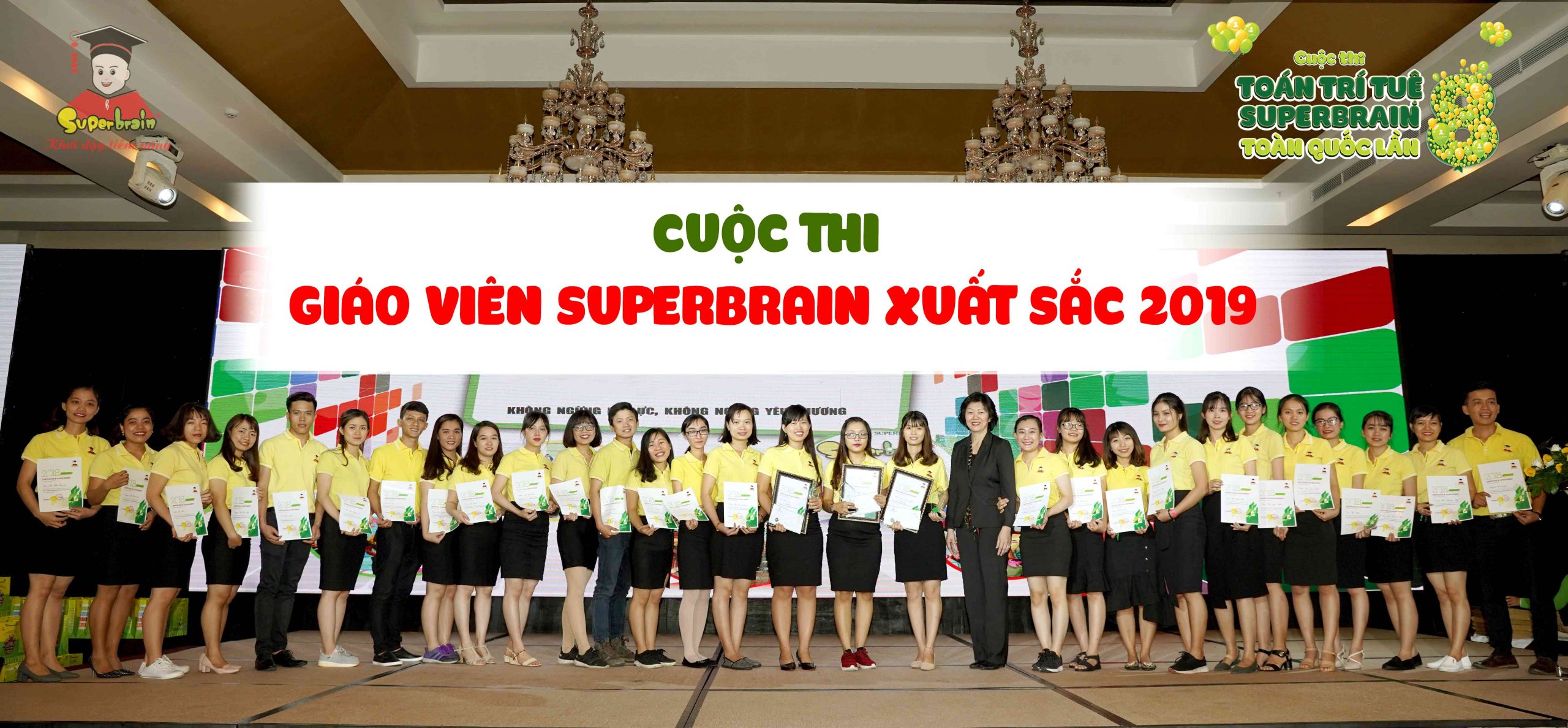 CUỘC THI GIÁO VIÊN SUPERBRAIN XUẤT SẮC NĂM 2019