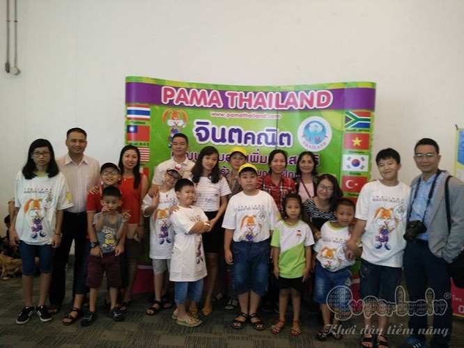 TOÁN TRÍ TUỆ SUPERBRAIN – CUỘC THI TOÁN TRÍ TUỆ QUỐC TẾ TẠI THÁI LAN