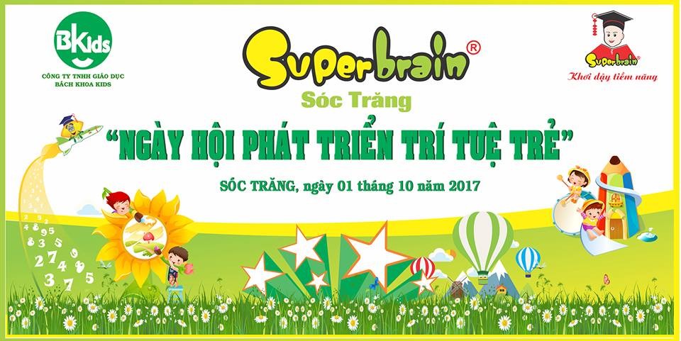 STV1 Đưa Tin: Ngày Hội Phát Triển Trí Tuệ Trẻ Superbrain Sóc Trăng