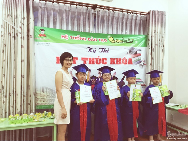 SUPERBRAIN BÌNH THẠNH – MỪNG LỄ TỐT NGHIỆP CHO HỌC VIÊN NĂM 2017