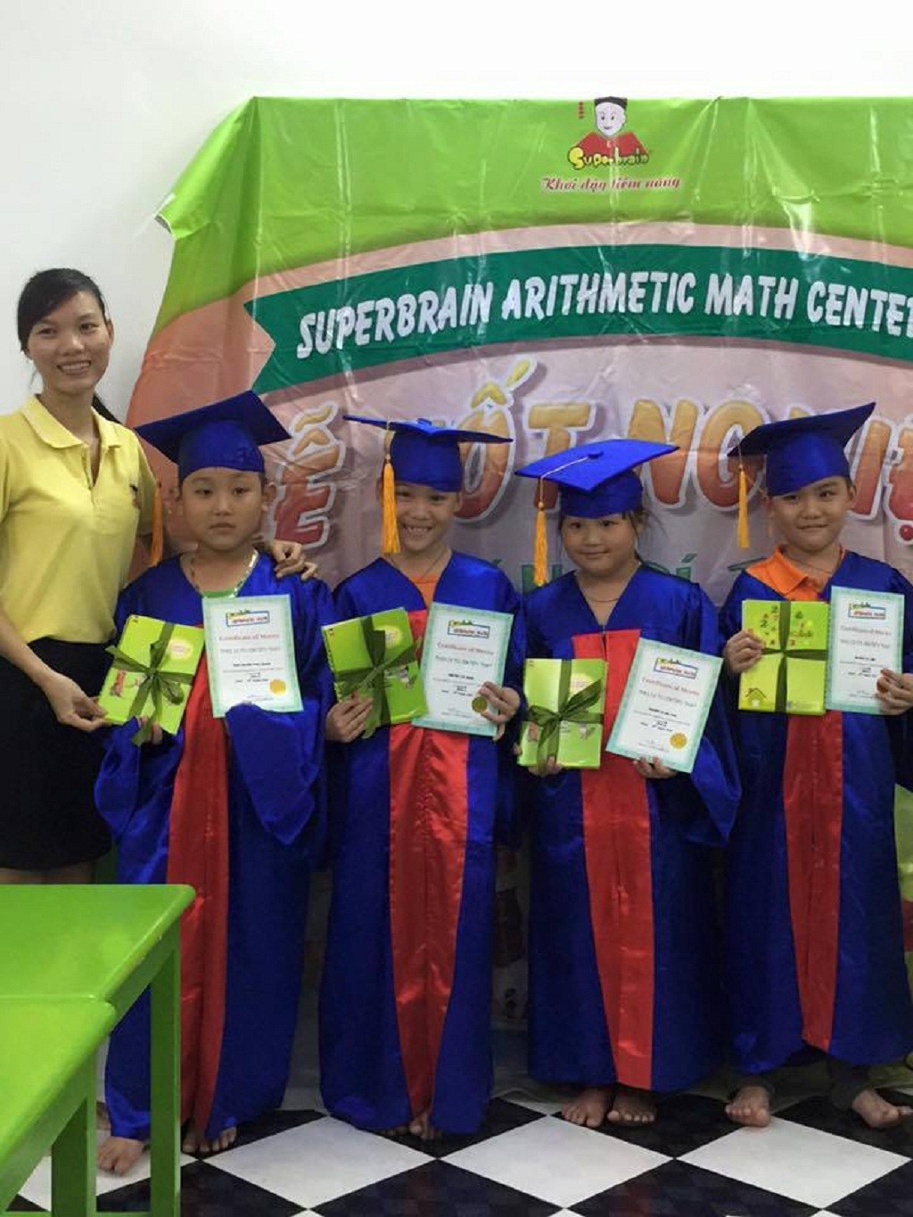 SUPERBRAIN BÌNH THẠNH VÀ THỦ ĐỨC – LỄ TỐT NGHIỆP LẦN V