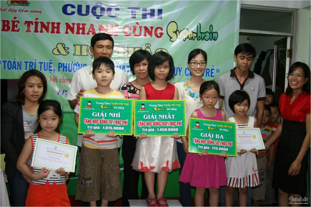 Bé đạt giải sao chương trình