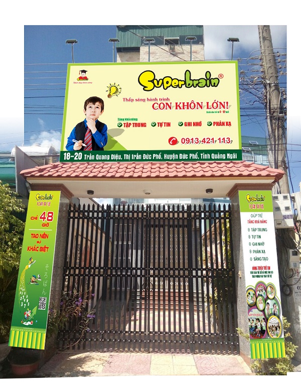 SUPERBRAIN VIỆT NAM – CHÀO MỪNG CƠ SỞ SUPERBRAIN QUẢNG NGÃI ĐỨC PHỔ