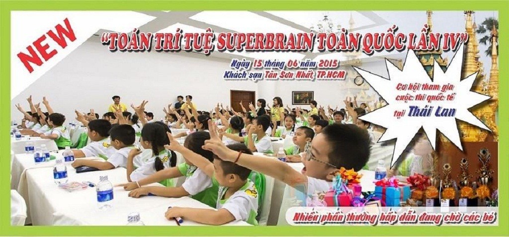 CHUẨN BỊ CUỘC THI TOÁN TRÍ TUỆ SUPERBRAIN TOÀN QUỐC LẦN 4 NĂM 2015