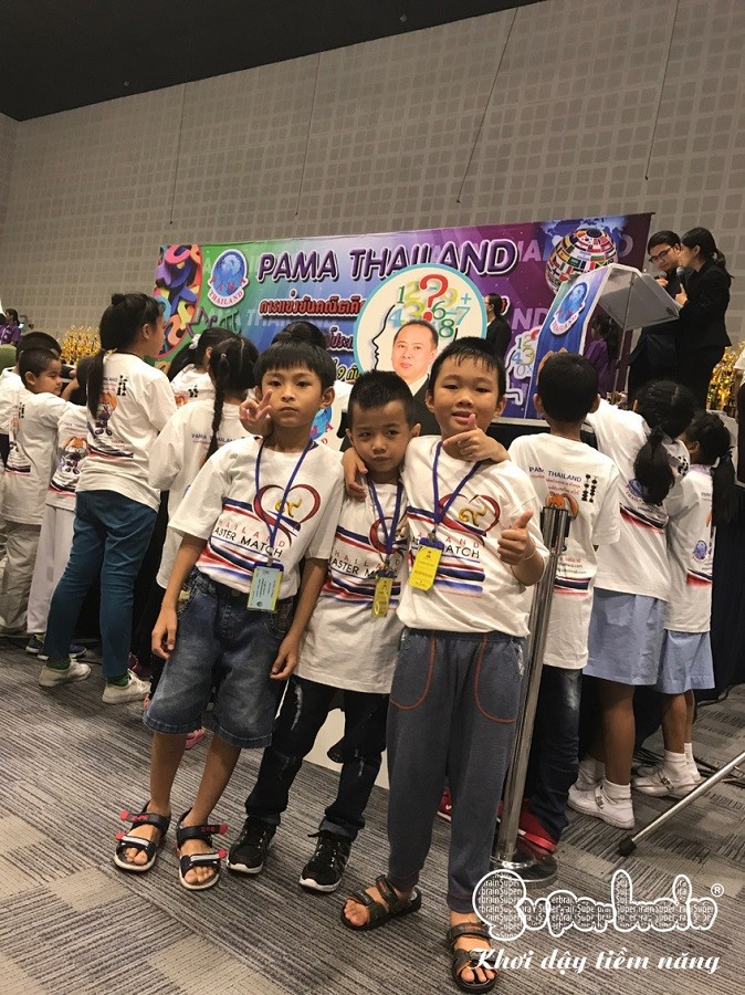 TOÁN TRÍ TUỆ SUPERBRAIN – CUỘC THI QUỐC TẾ THÁI LAN 2017