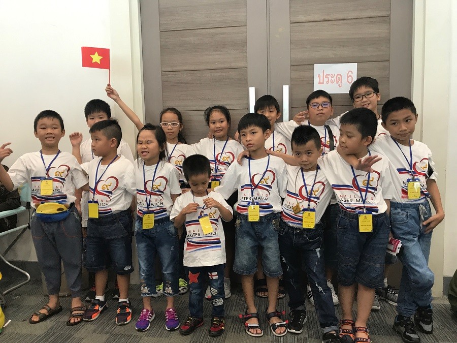 TOÁN TRÍ TUỆ SUPERBRAIN – CUỘC THI QUỐC TẾ THÁI LAN 2017