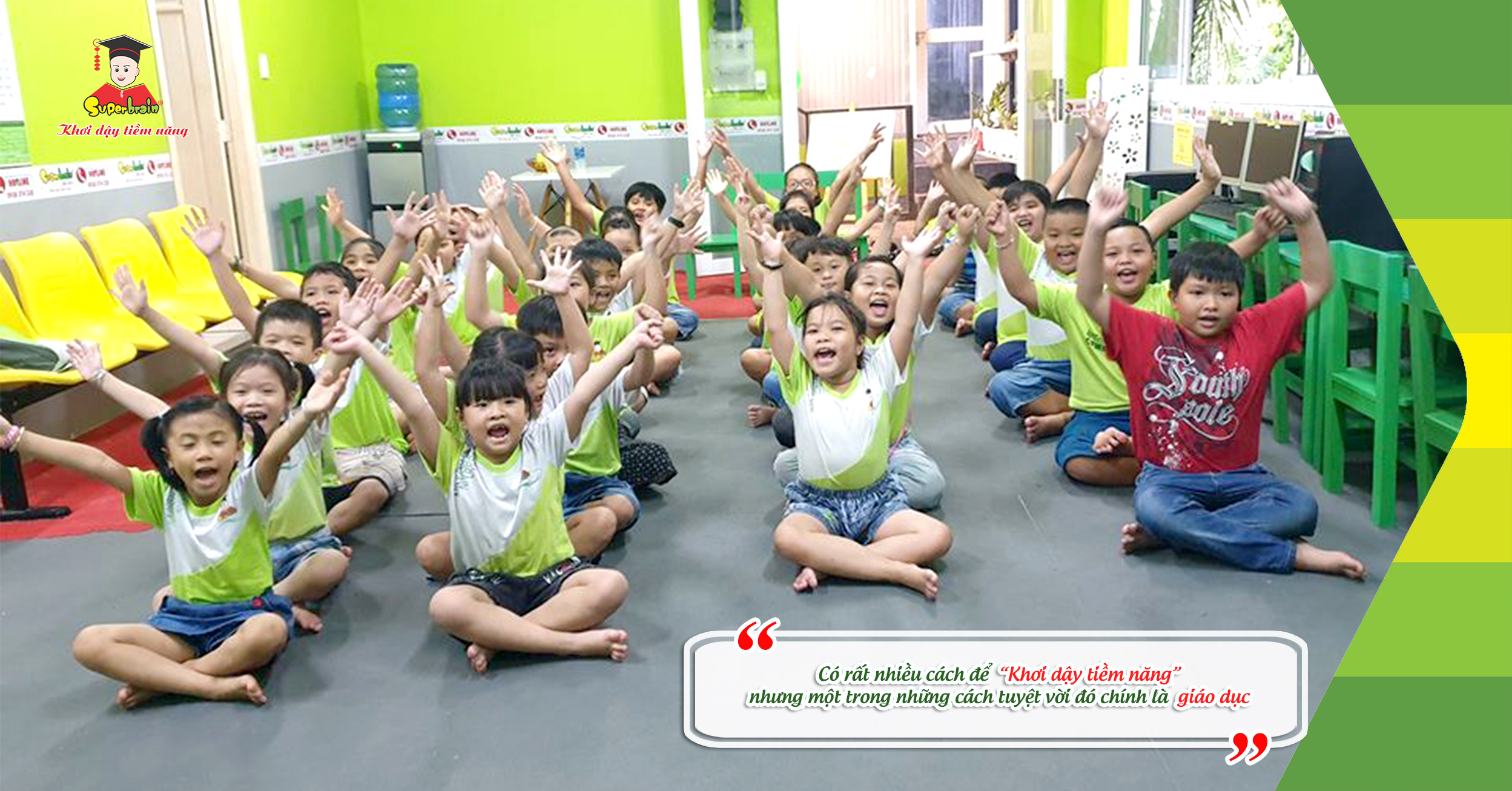 Superbrain “Khơi dậy tiềm năng” trí tuệ trẻ