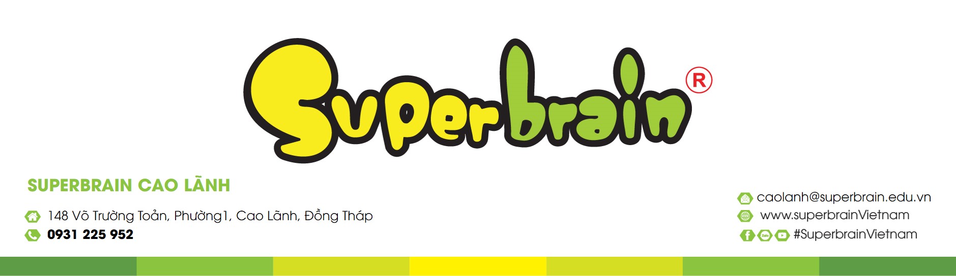 Chào đón cơ sở đào tạo toán trí tuệ thứ 124 - Superbrain Cao Lãnh