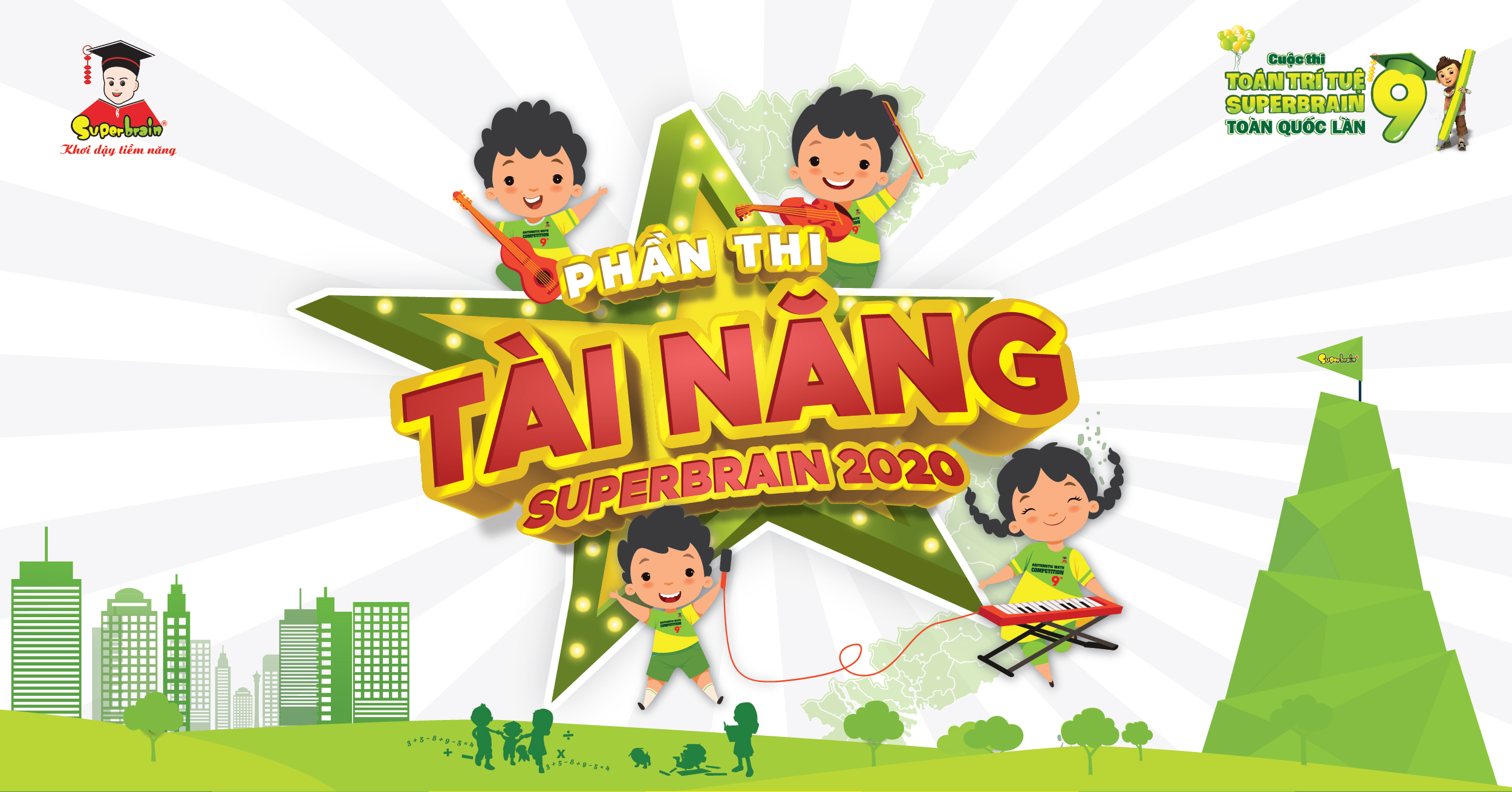 Phần thi tài năng - Cuộc thi toán trí tuệ Superbrain toàn quốc lần 9