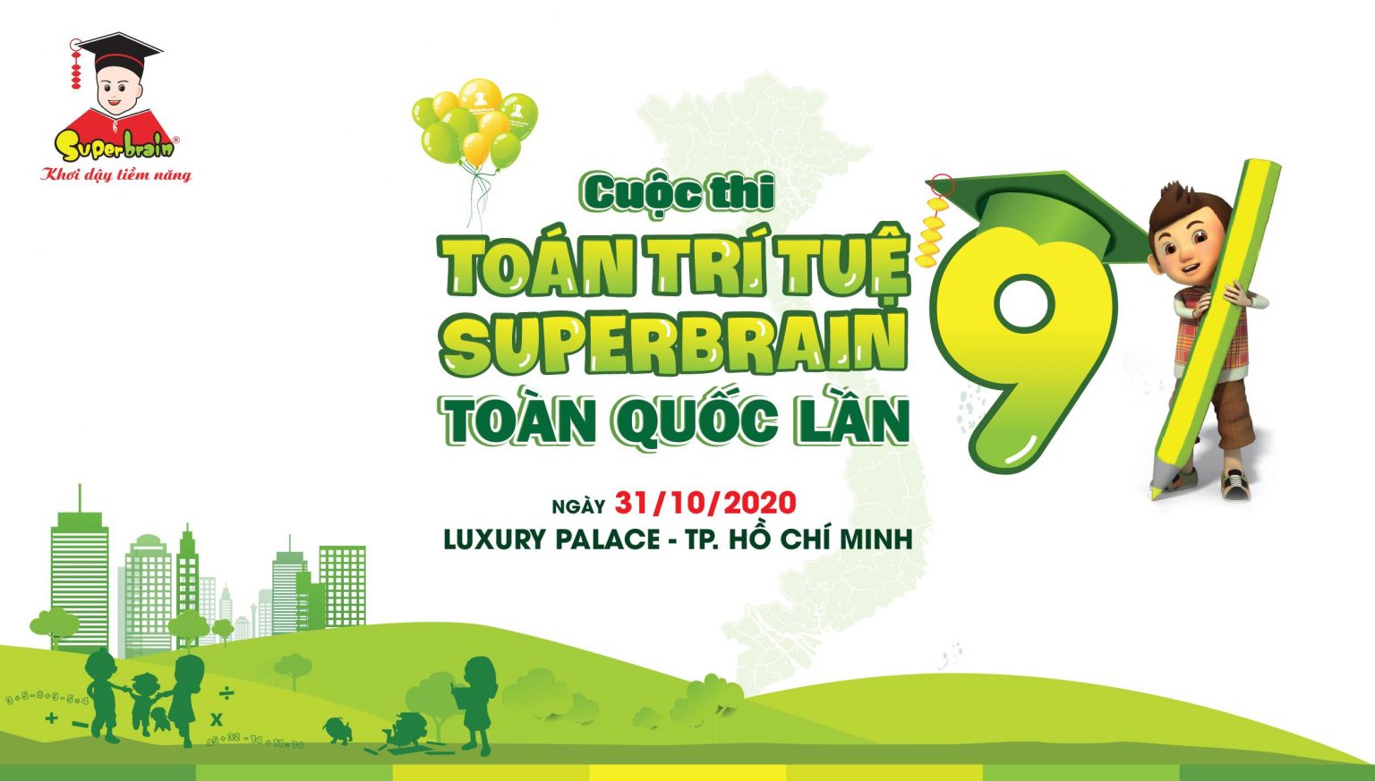 Cuộc Thi Toán Trí Tuệ Superbrain Toàn Quốc Lần 9