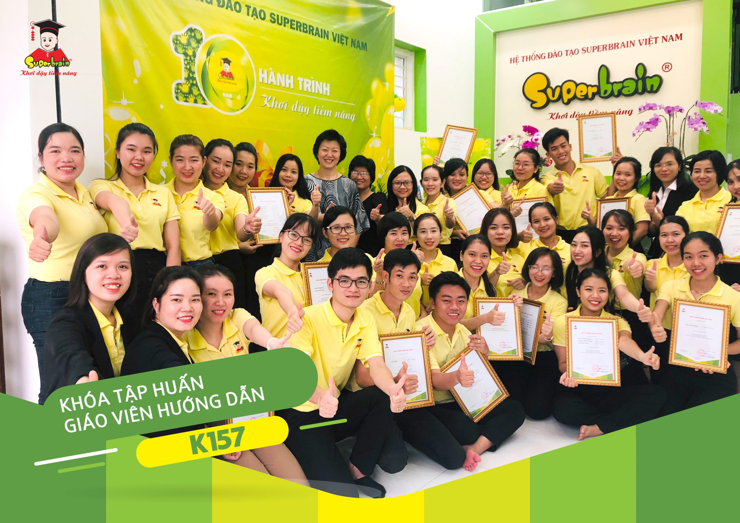 Khóa tập huấn giáo viên hướng dẫn K157