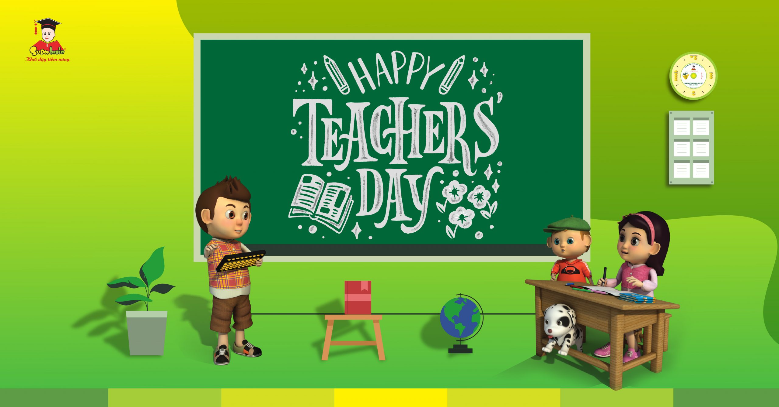 SUPERBRAIN CHÚC MỪNG NGÀY NHÀ GIÁO VIỆT NAM 20/11