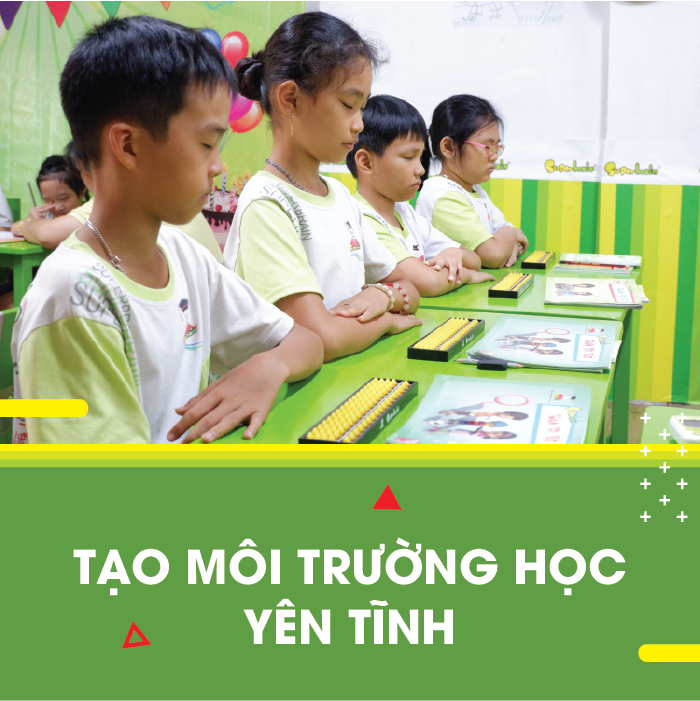 Tạo môi trường học nghiêm túc và yên tĩnh