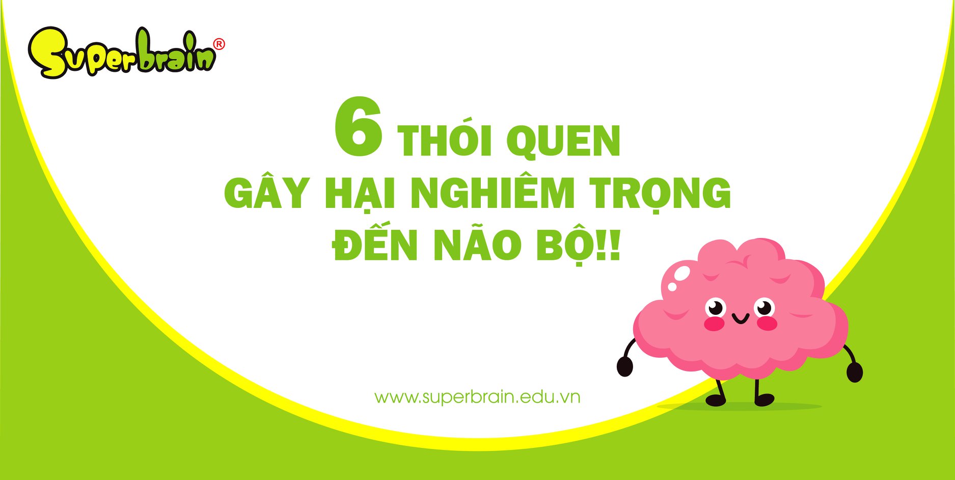 Thói quen xấu gây hại cho não bộ
