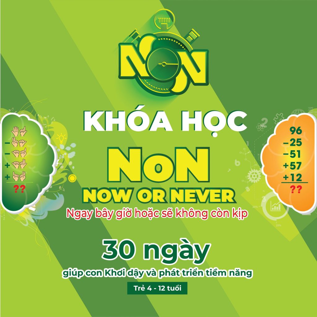 Khóa học NoN 48 video và sách bài tập Superbrain