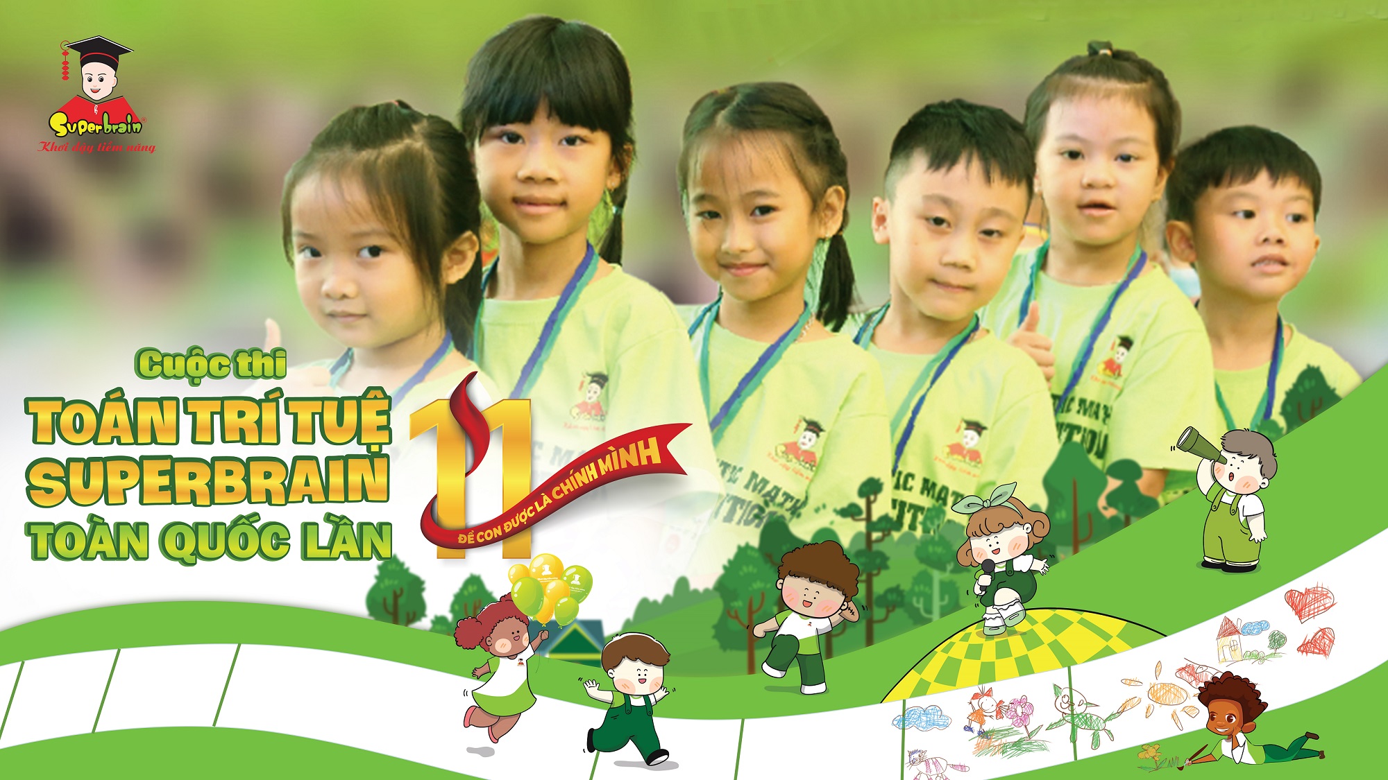 Superbrain Toàn Quốc Lần 11: Sân Chơi Trí Tuệ Cho Trẻ Tỏa Sáng