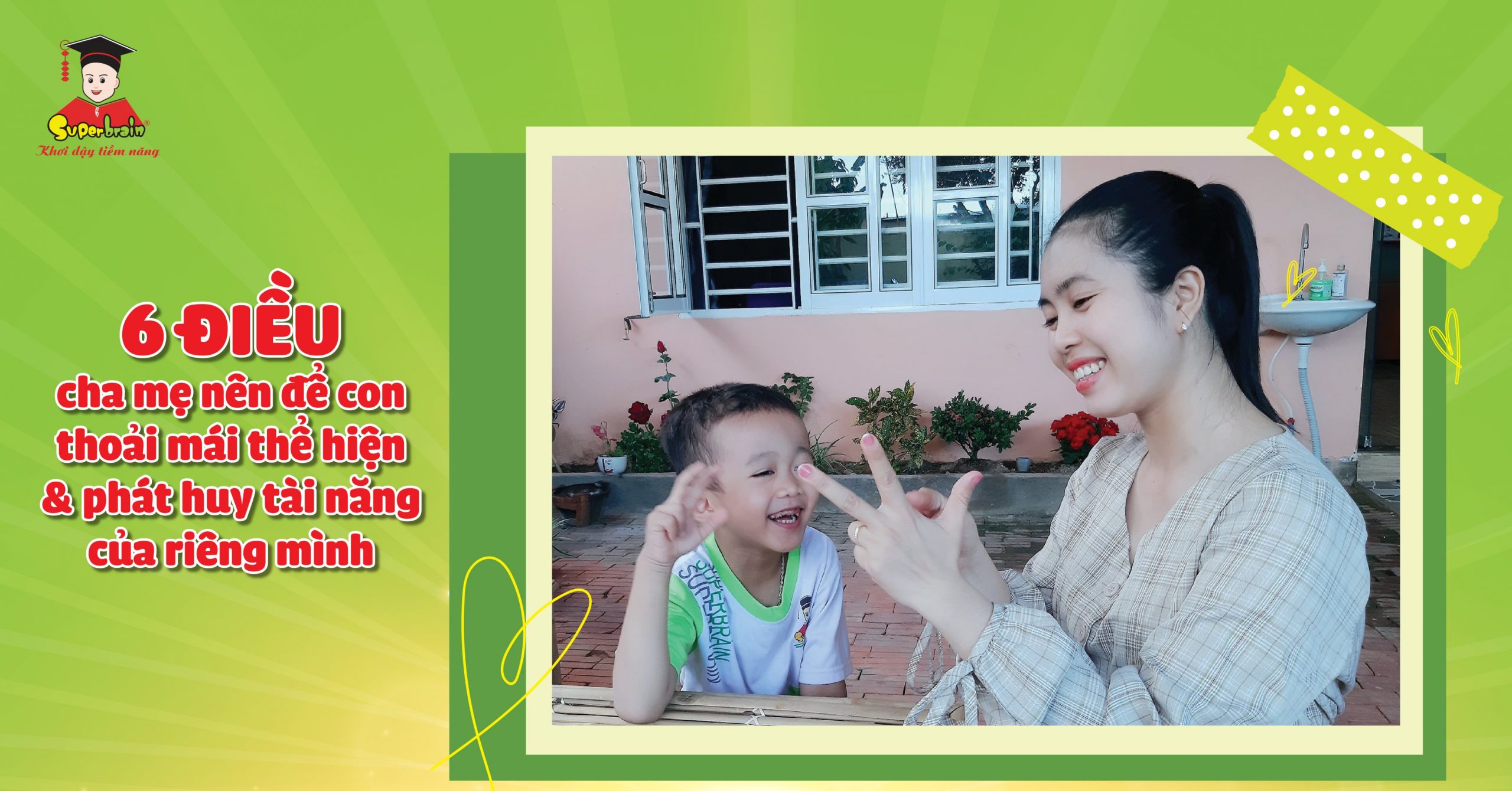 Cách giúp trẻ khơi dậy tiềm năng