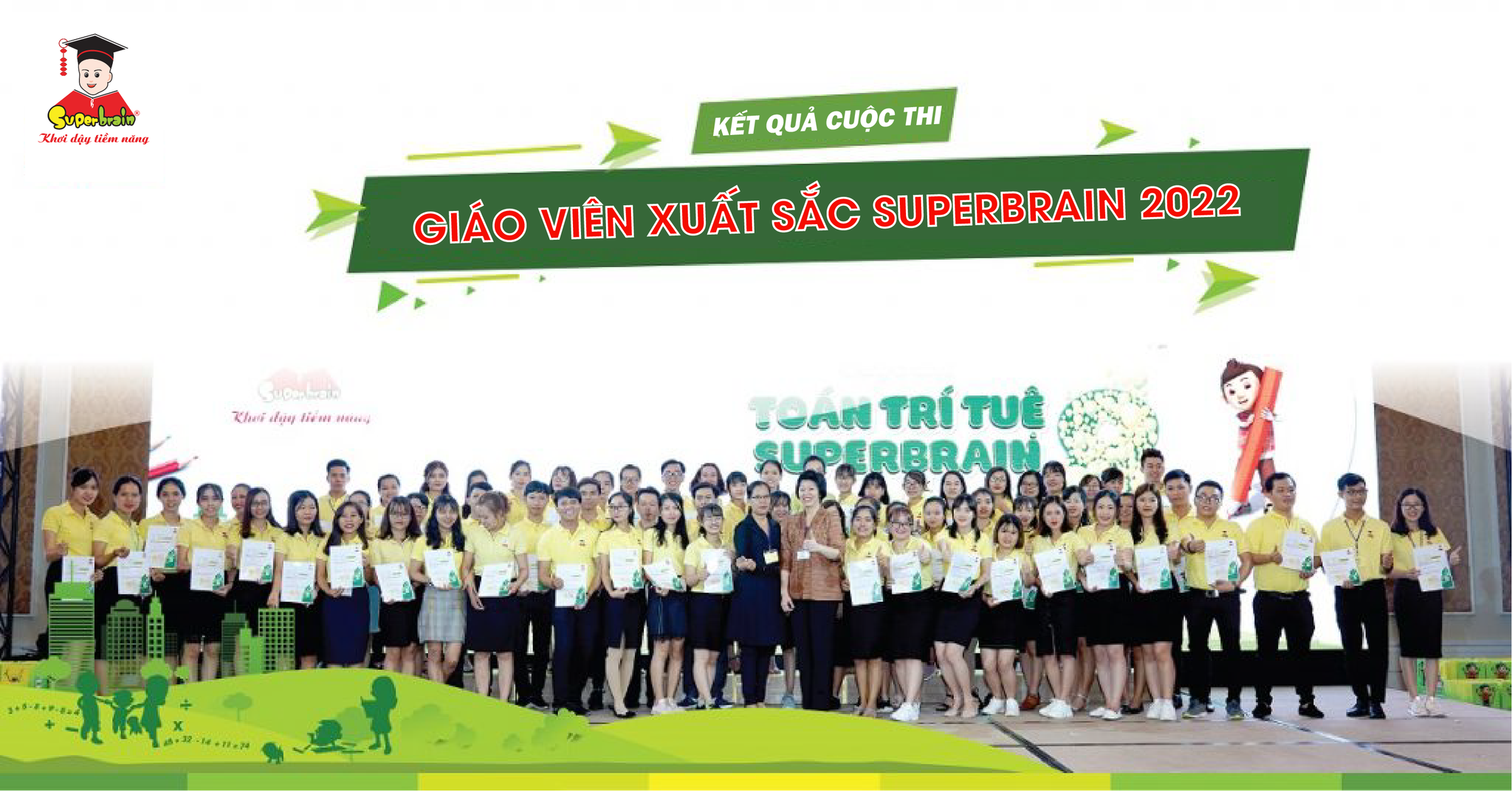 kết quả cuôc thi giáo viên superbrain xuất sắc