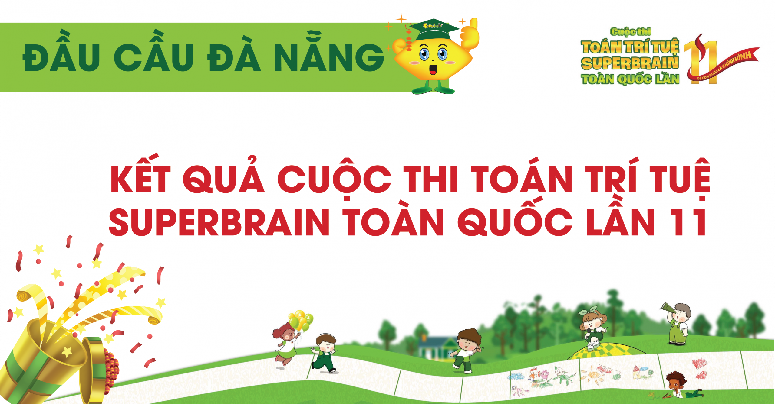 Kết Quả Cuộc Thi Toán Trí Tuệ Superbrain Lần 11 - Đà Nẵng 2022