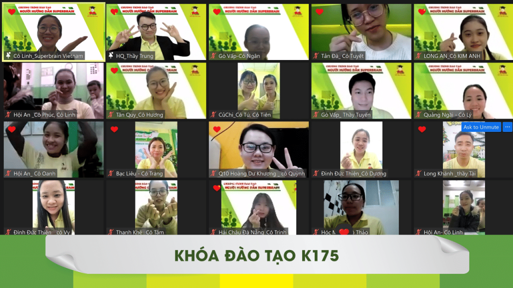 Giảng viên Superbrain tham gia khóa đào tạo K175 cuối năm 2022