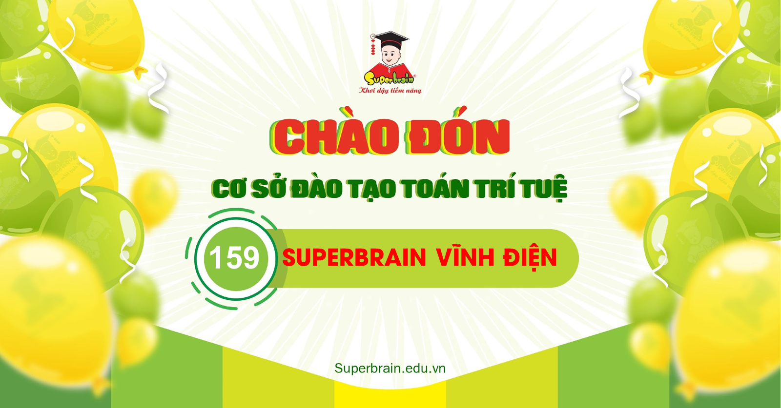 SUPERBRAIN CHÀO ĐÓN THÀNH VIÊN THỨ 159 – SUPERBRAIN VĨNH ĐIỆN