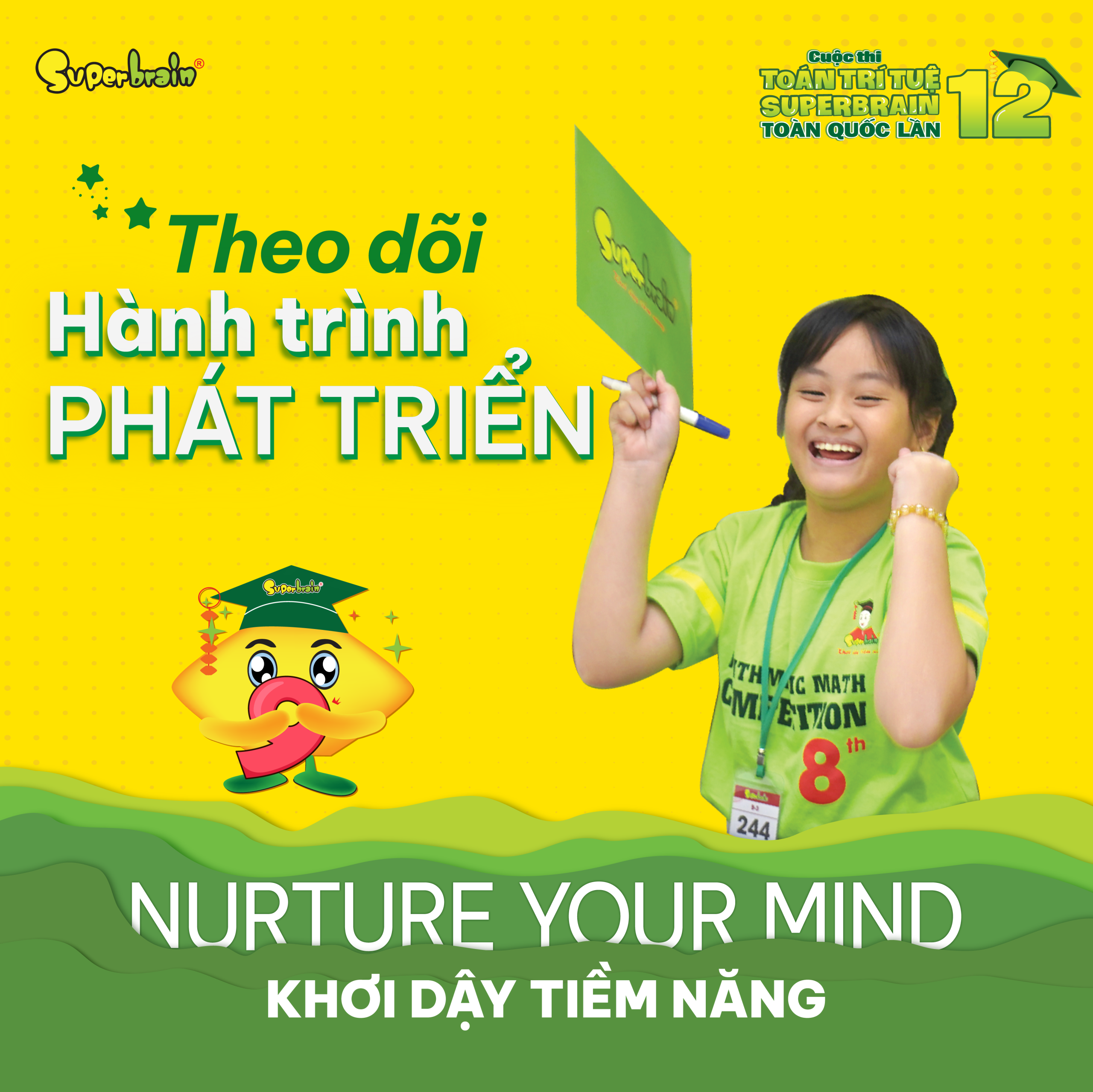 Ba mẹ theo dõi hành trình tiến bộ của Trẻ sau thời gian học ở Superbrain