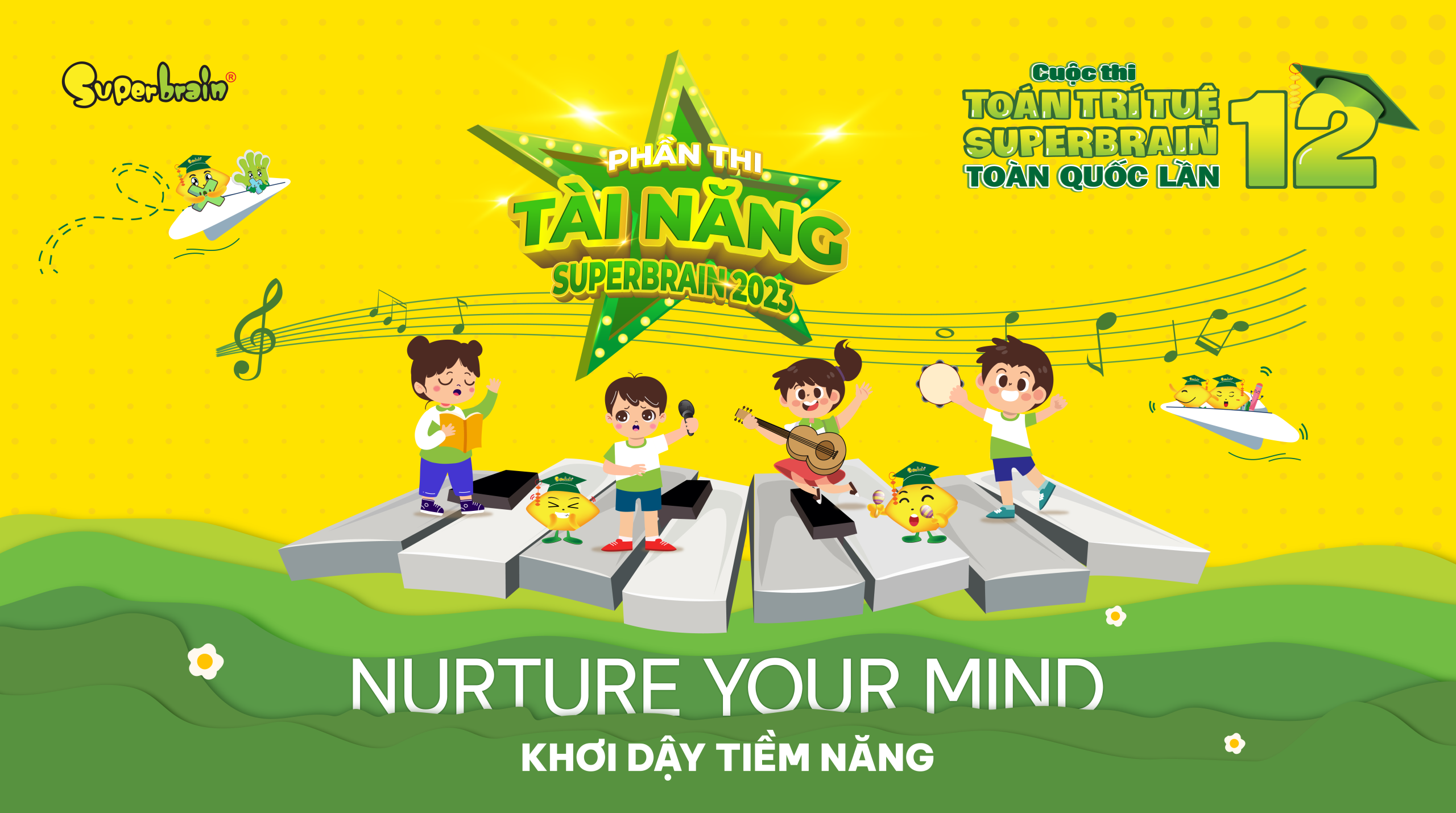 Phần thi Tài năng – Cuộc thi Toán trí tuệ Superbrain toàn quốc lần 12