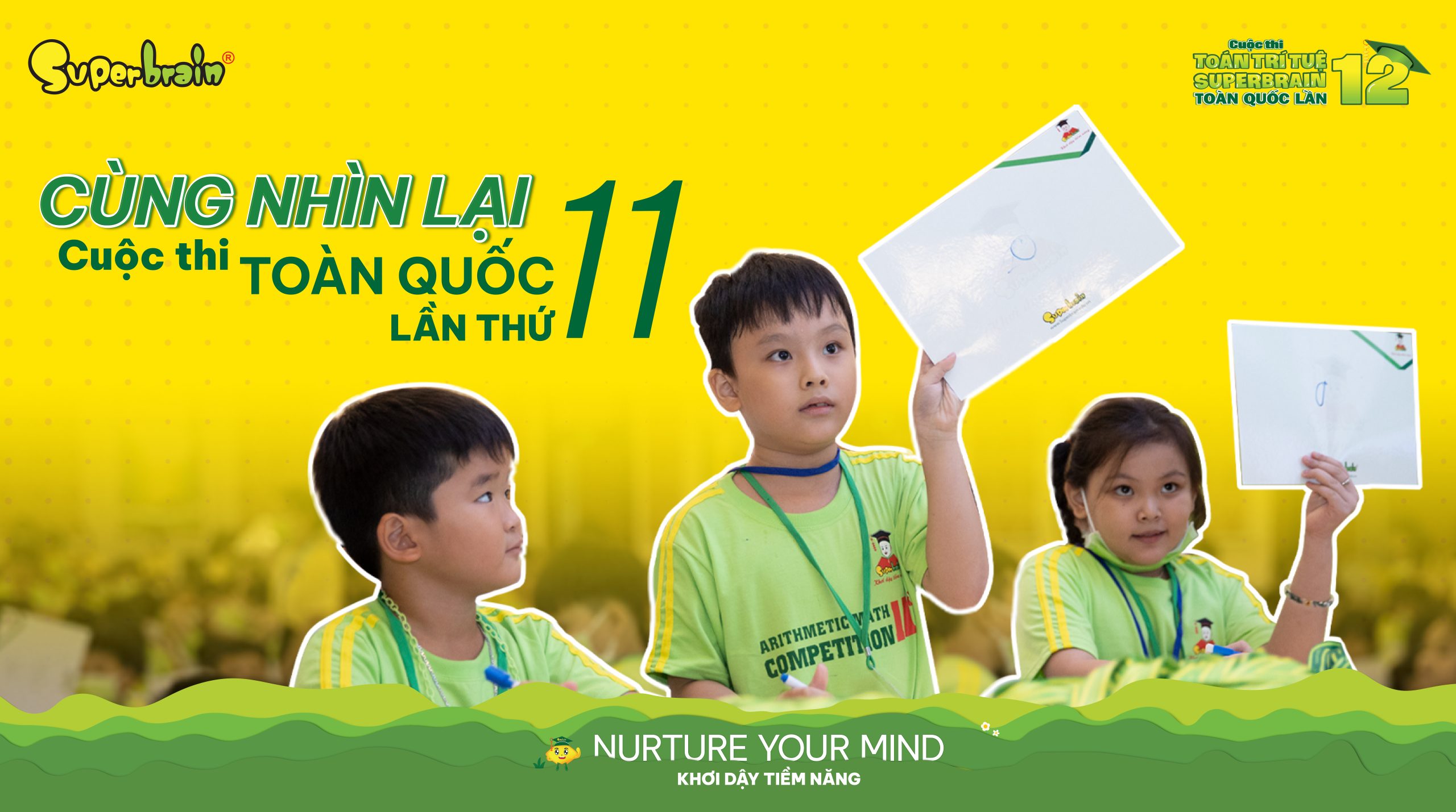 Nhìn lại cuộc thi Toán trí tuệ toàn quốc lần 11 – Chờ đón cuộc thi lần 12