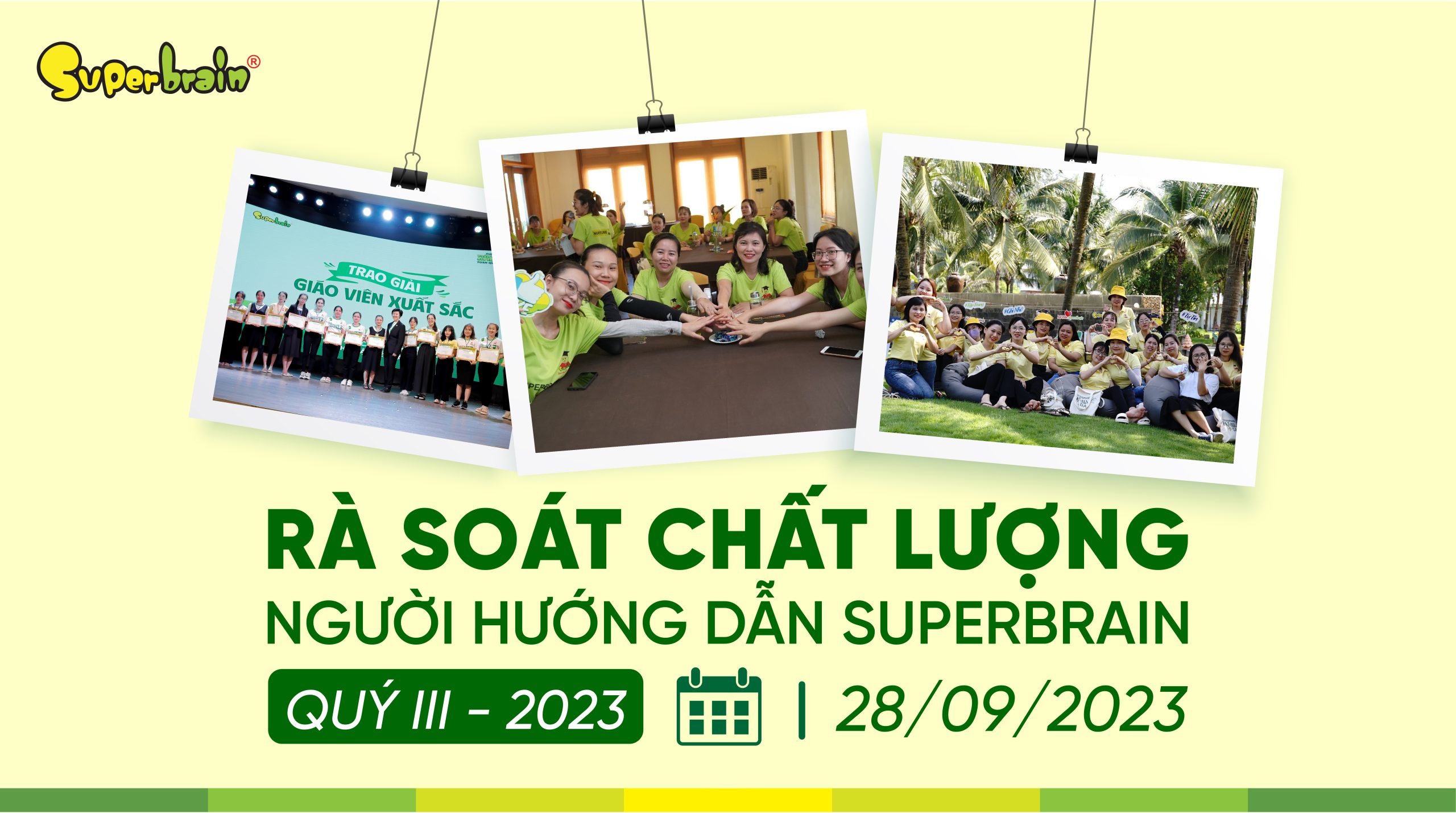 HOẠT ĐỘNG RÀ SOÁT CHẤT LƯỢNG NGƯỜI HƯỚNG DẪN QUÝ III - 2023