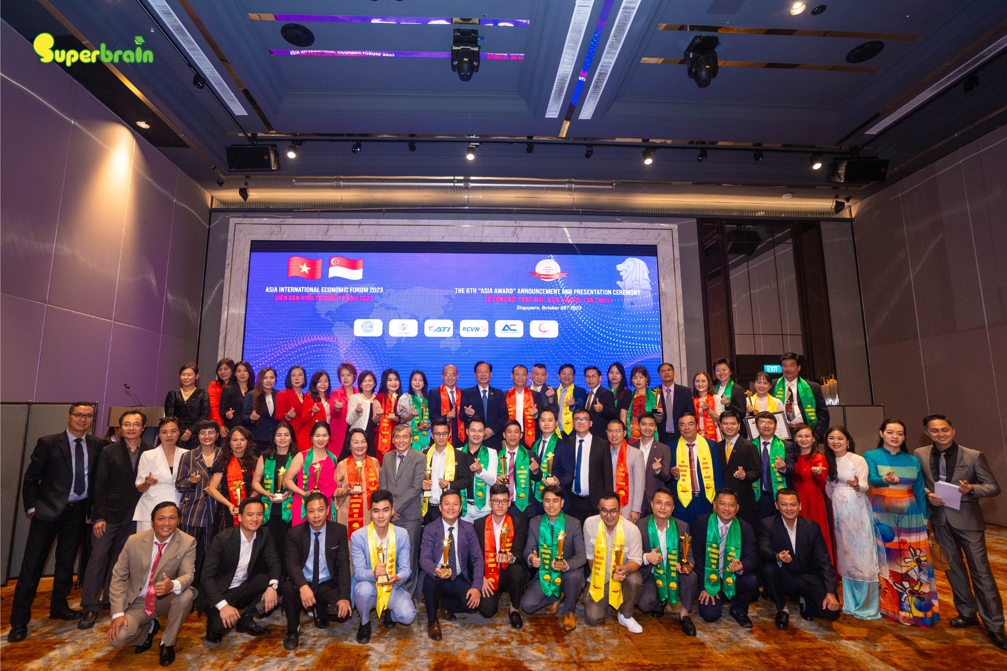 Superbrain Việt Nam tham gia Diễn đàn Kinh tế Quốc tế ASIA 2023 lần 06 tại Singapore