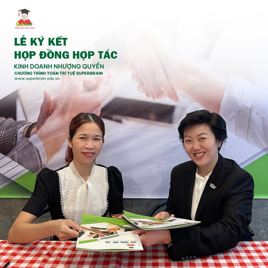 LỄ KÝ KẾT HỢP ĐỒNG HỢP TÁC SUPERBRAIN BÌNH SƠN